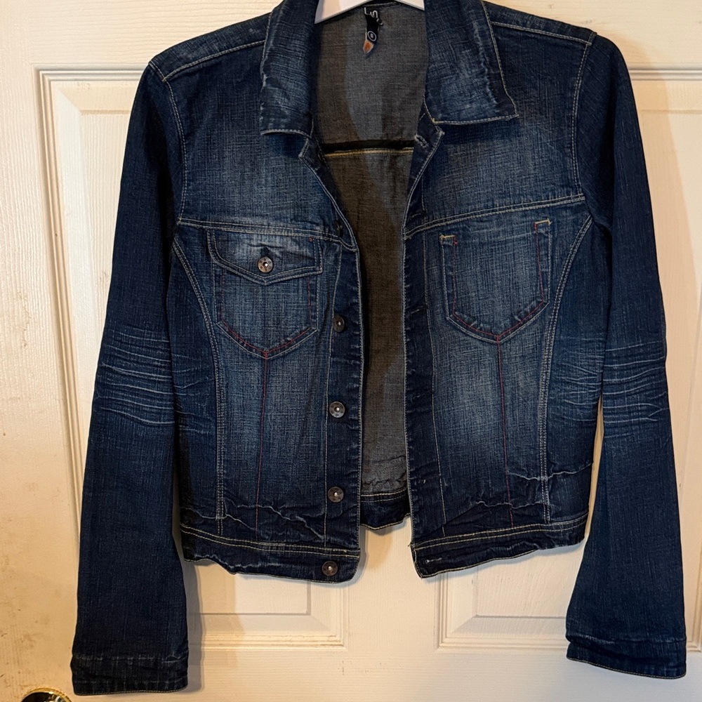 Akademiks Dark Blue Jean Jacket